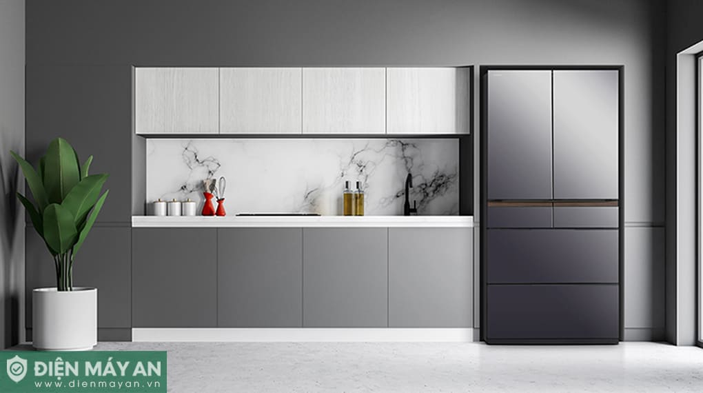 Tủ lạnh Hitachi Inverter 670 lít Multi Door R-GW670TV(XM)